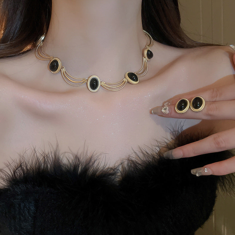 gemstone alloy studs