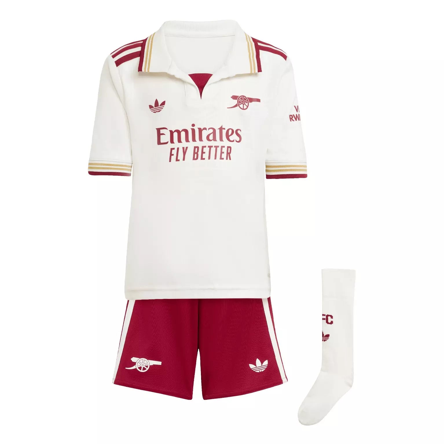 2025 26 arsenal third kids football kit