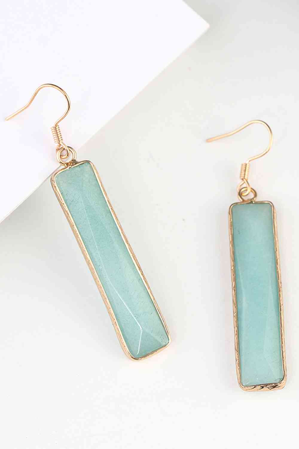 gemstone drop dangles