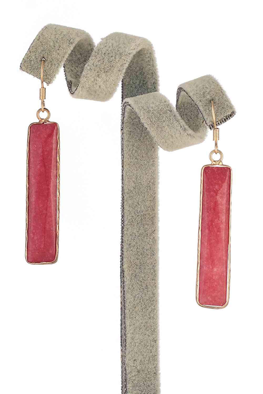 gemstone drop dangles