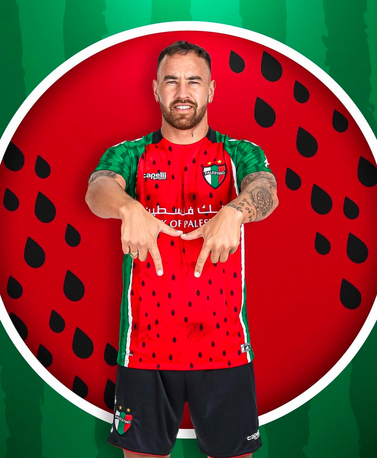 Palestino Watermelon Shirt Palestine 2025 26