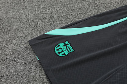 FC Barcelona Black Sleeveless Summer Training Set 2024-2025