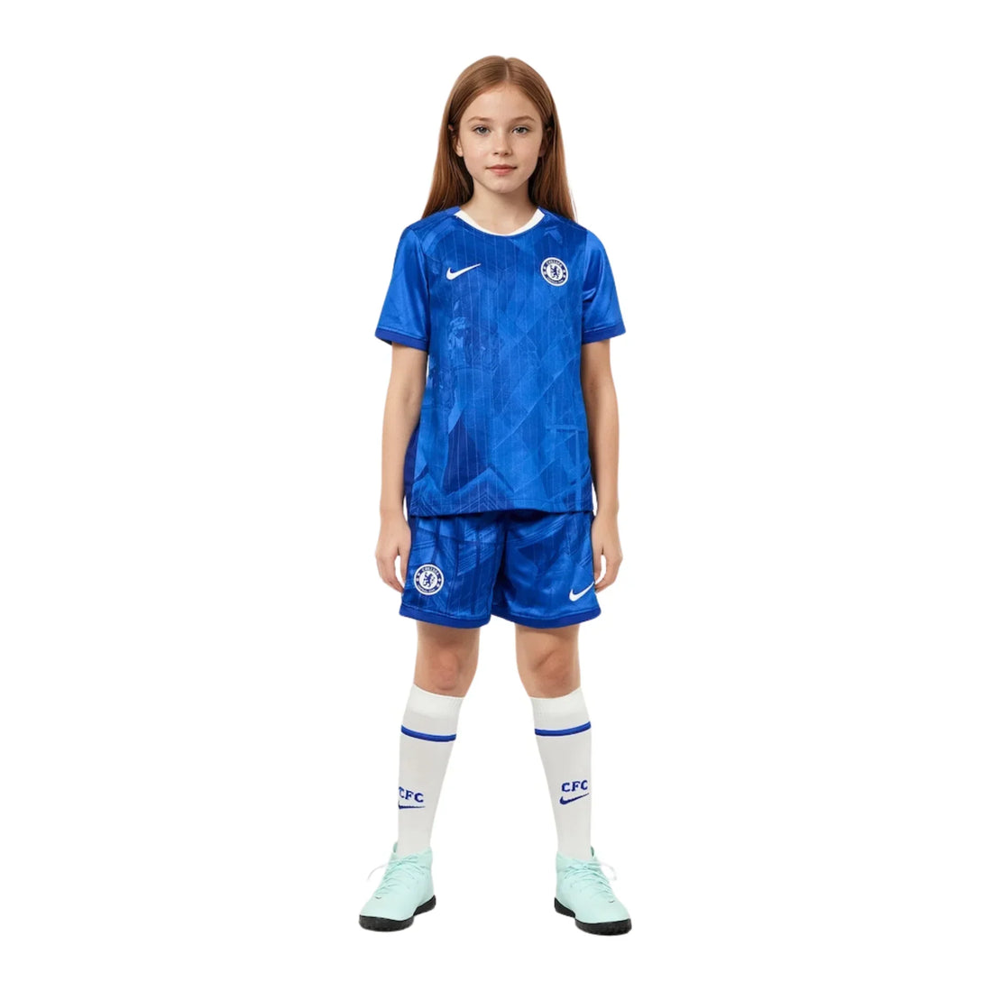 2025-26 Chelsea Kids Football Kit - Home