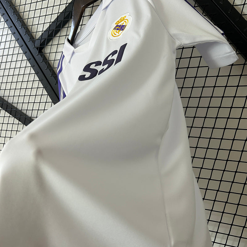 Real Madrid 84-85 Home Retro Shirt