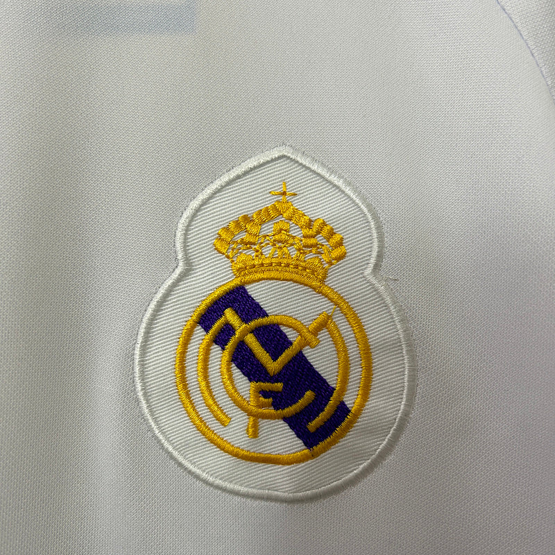 Real Madrid 84-85 Home Retro Shirt