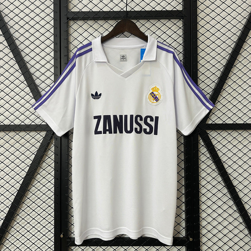 Real Madrid 84-85 Home Retro Shirt
