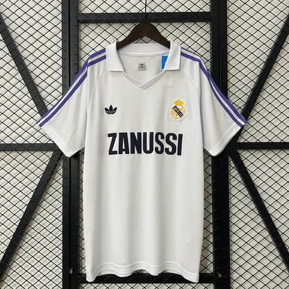 Real Madrid 84-85 Home Retro Shirt