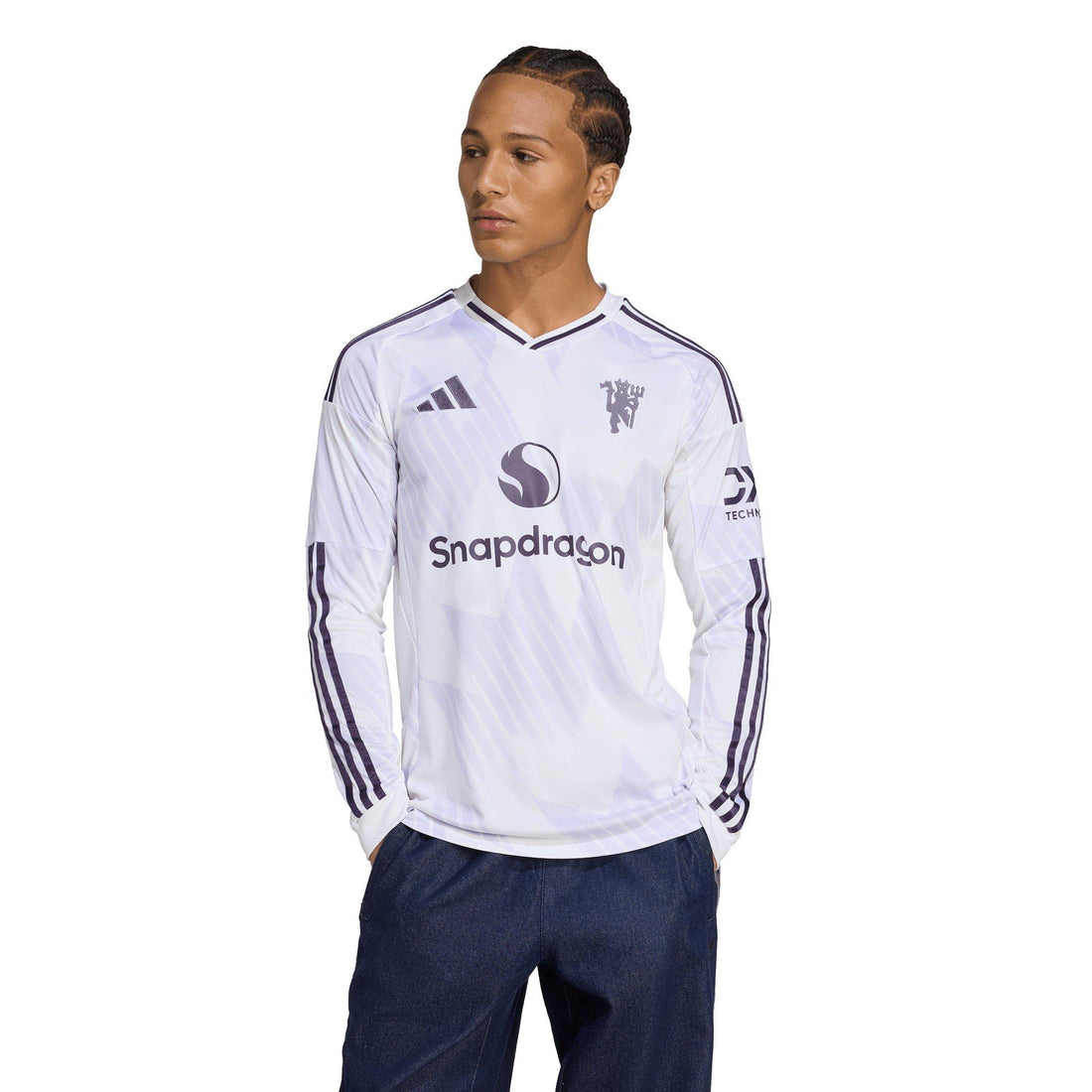 2025/26 Manchester United Long Sleeve Shirt Away