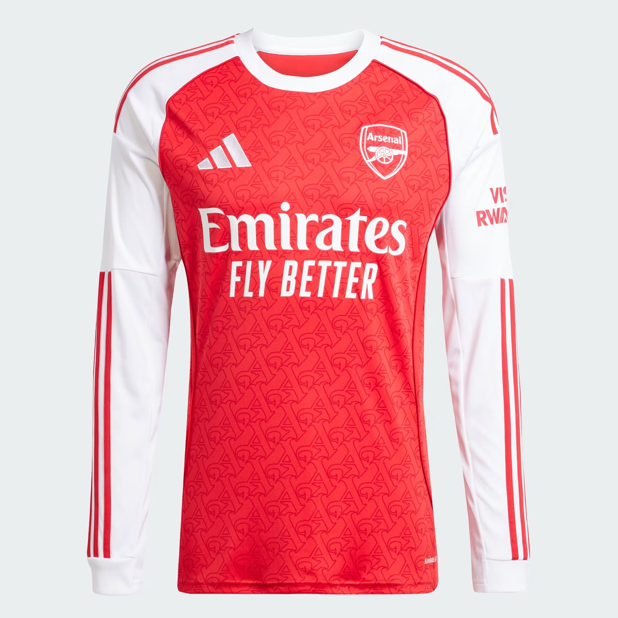 2025/26 Arsenal Long Sleeve Shirt Home