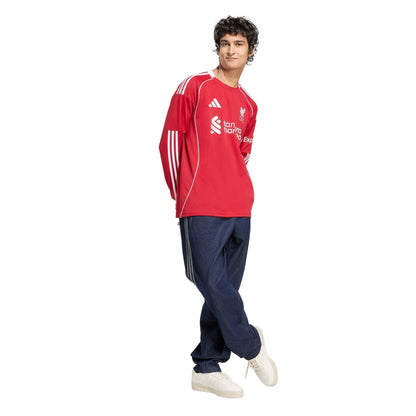 2025/26 Liverpool Long Sleeve Shirt Home