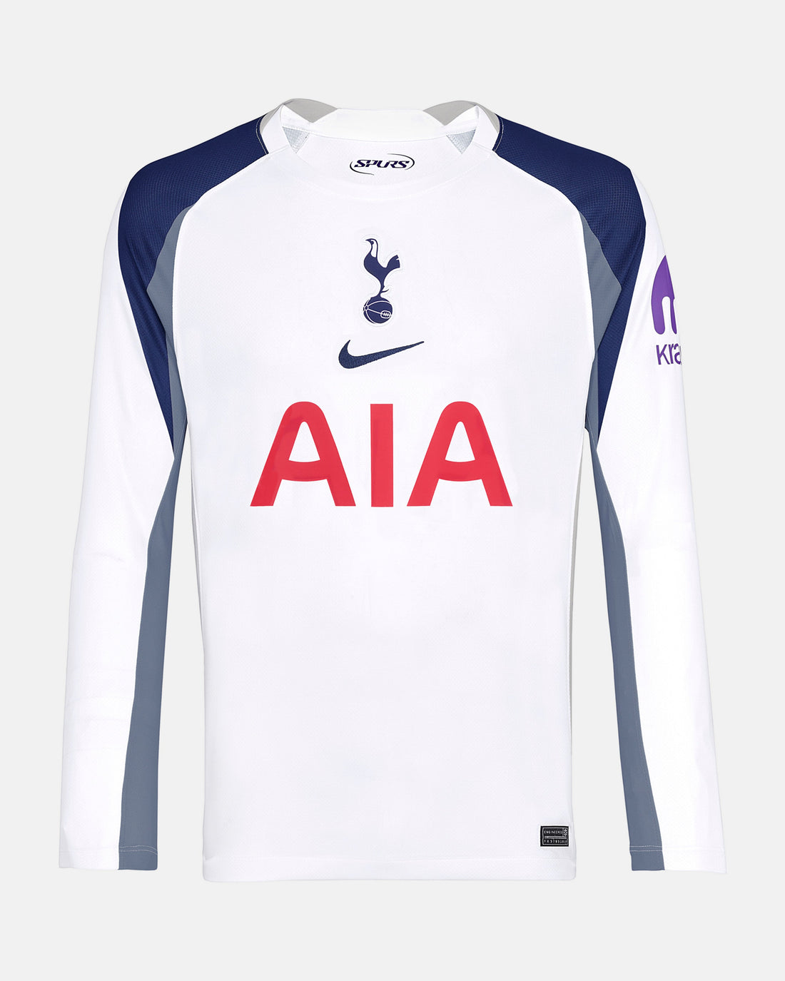 2025/26 Tottenham Hotspur Long Sleeve Shirt Home