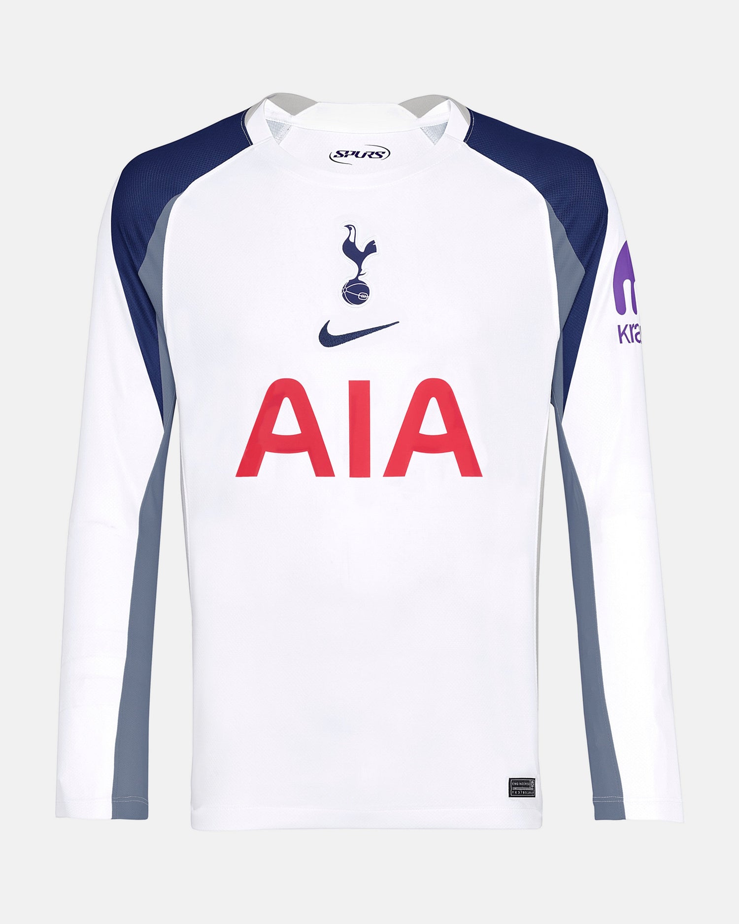 2025/26 Tottenham Hotspur Long Sleeve Shirt Home