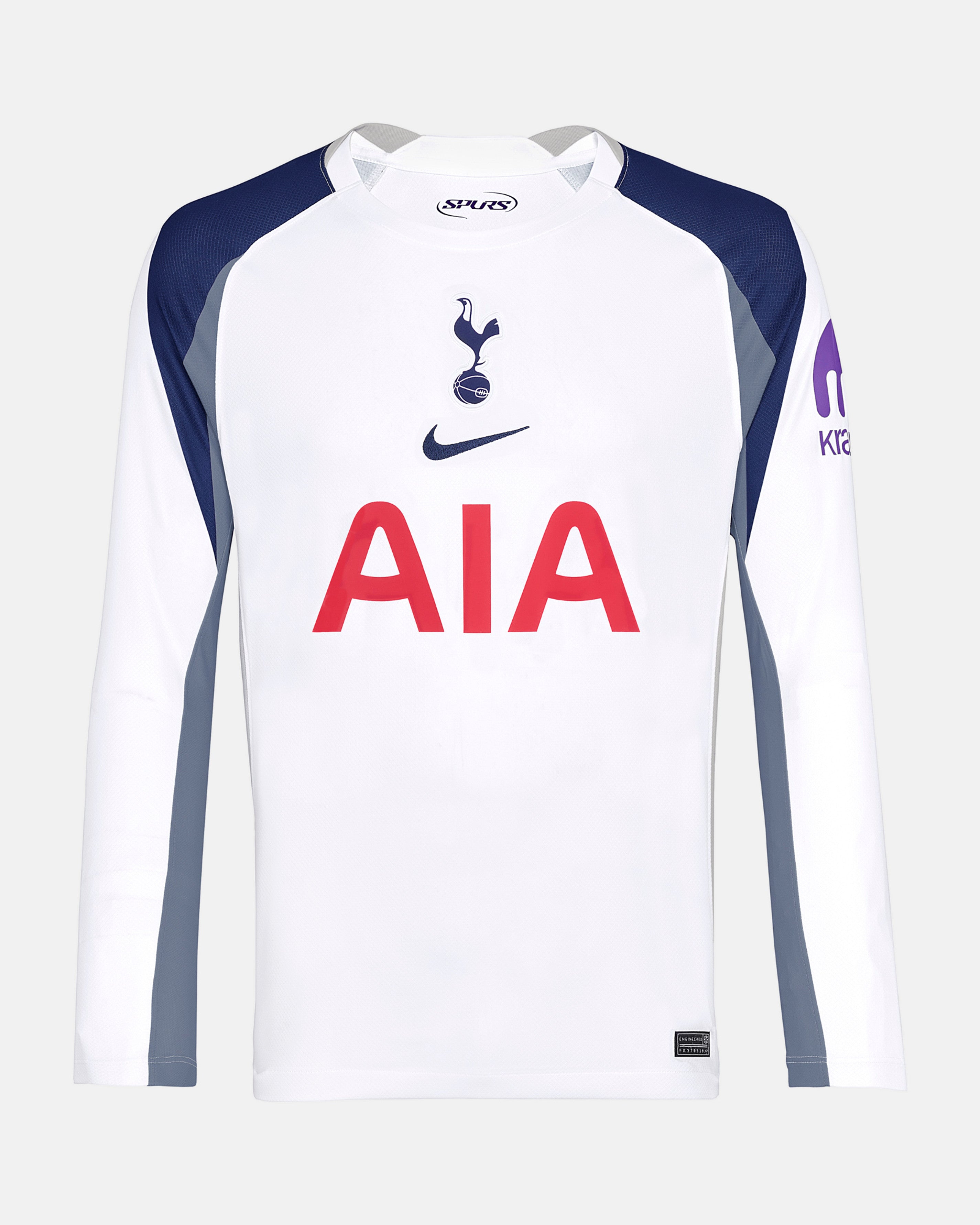 2025/26 Tottenham Hotspur Long Sleeve Shirt Home