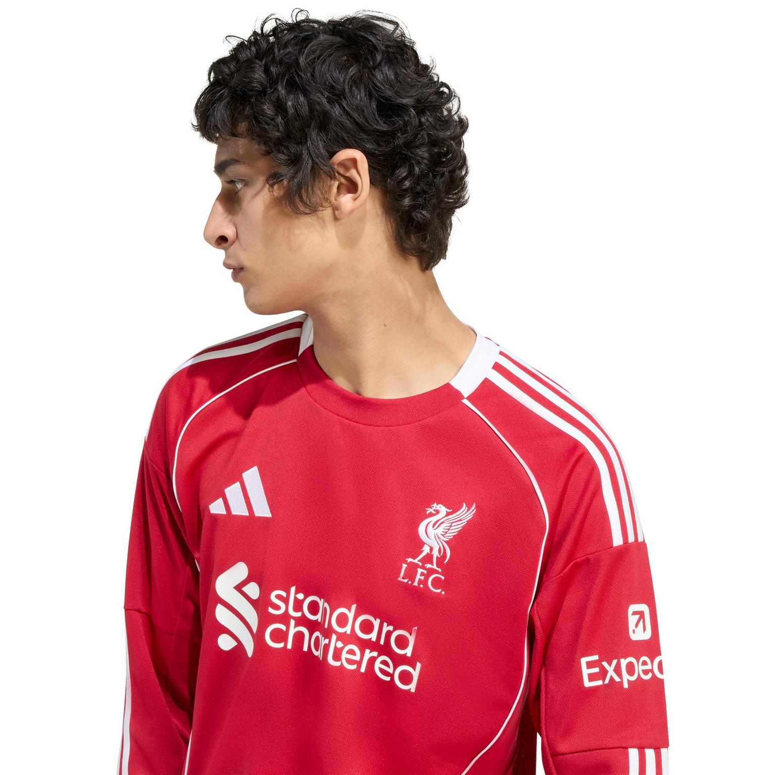 2025/26 Liverpool Long Sleeve Shirt Home