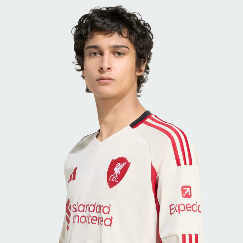 2025/26 Liverpool Long Sleeve Shirt Away