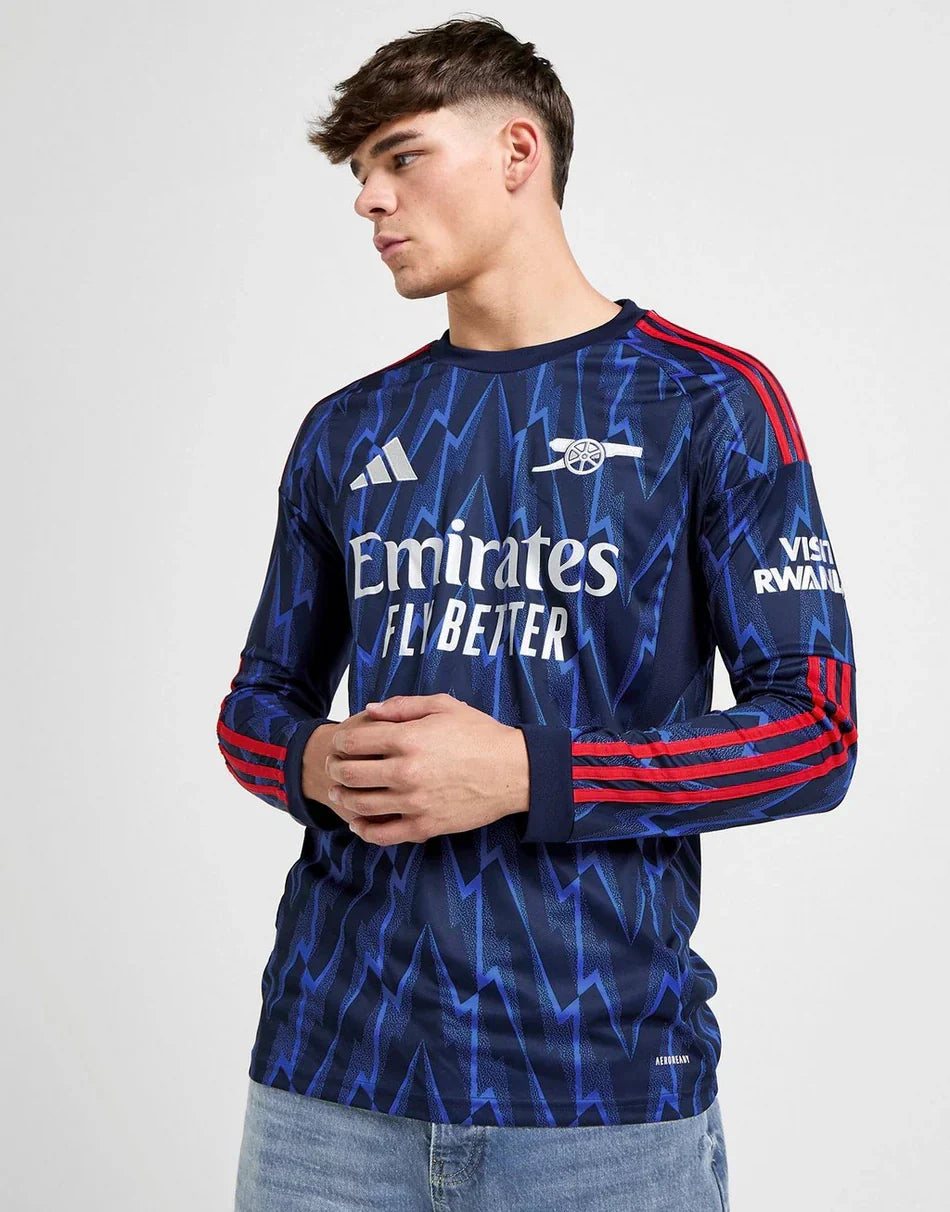 2025/26 Arsenal Long Sleeve Shirt Away