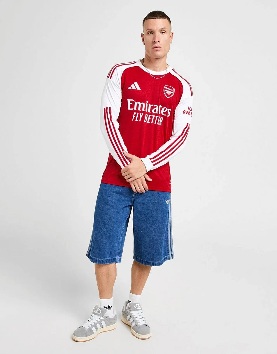 2025/26 Arsenal Long Sleeve Shirt Home