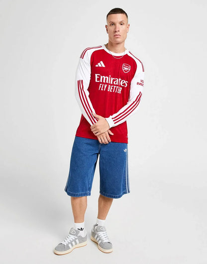 2025/26 Arsenal Long Sleeve Shirt Home