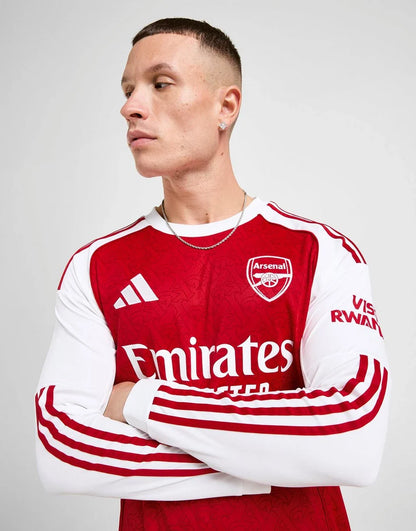 2025/26 Arsenal Long Sleeve Shirt Home