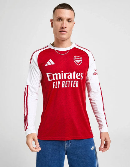 2025/26 Arsenal Long Sleeve Shirt Home
