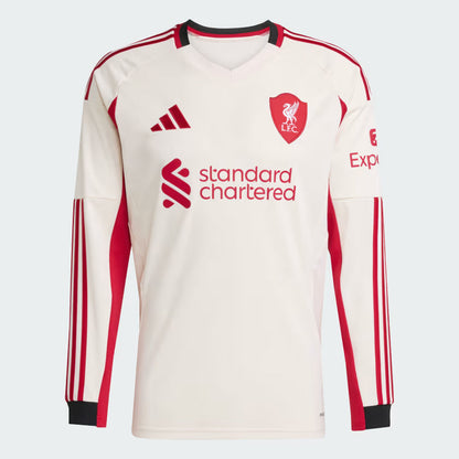 2025/26 Liverpool Long Sleeve Shirt Away