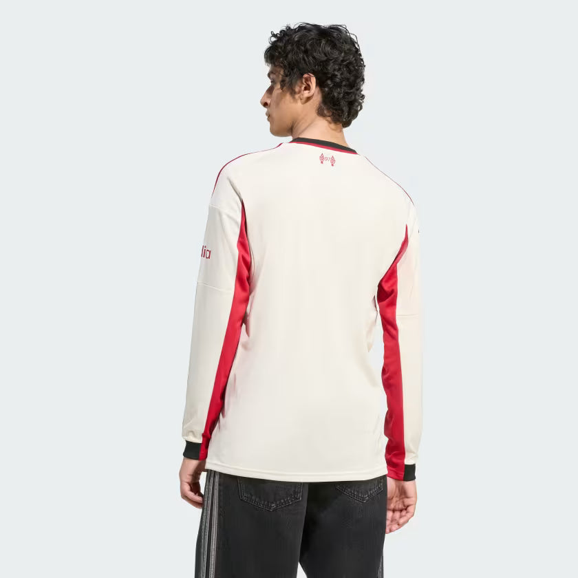 2025/26 Liverpool Long Sleeve Shirt Away