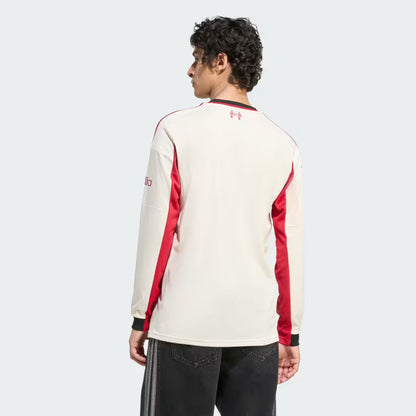 2025/26 Liverpool Long Sleeve Shirt Away