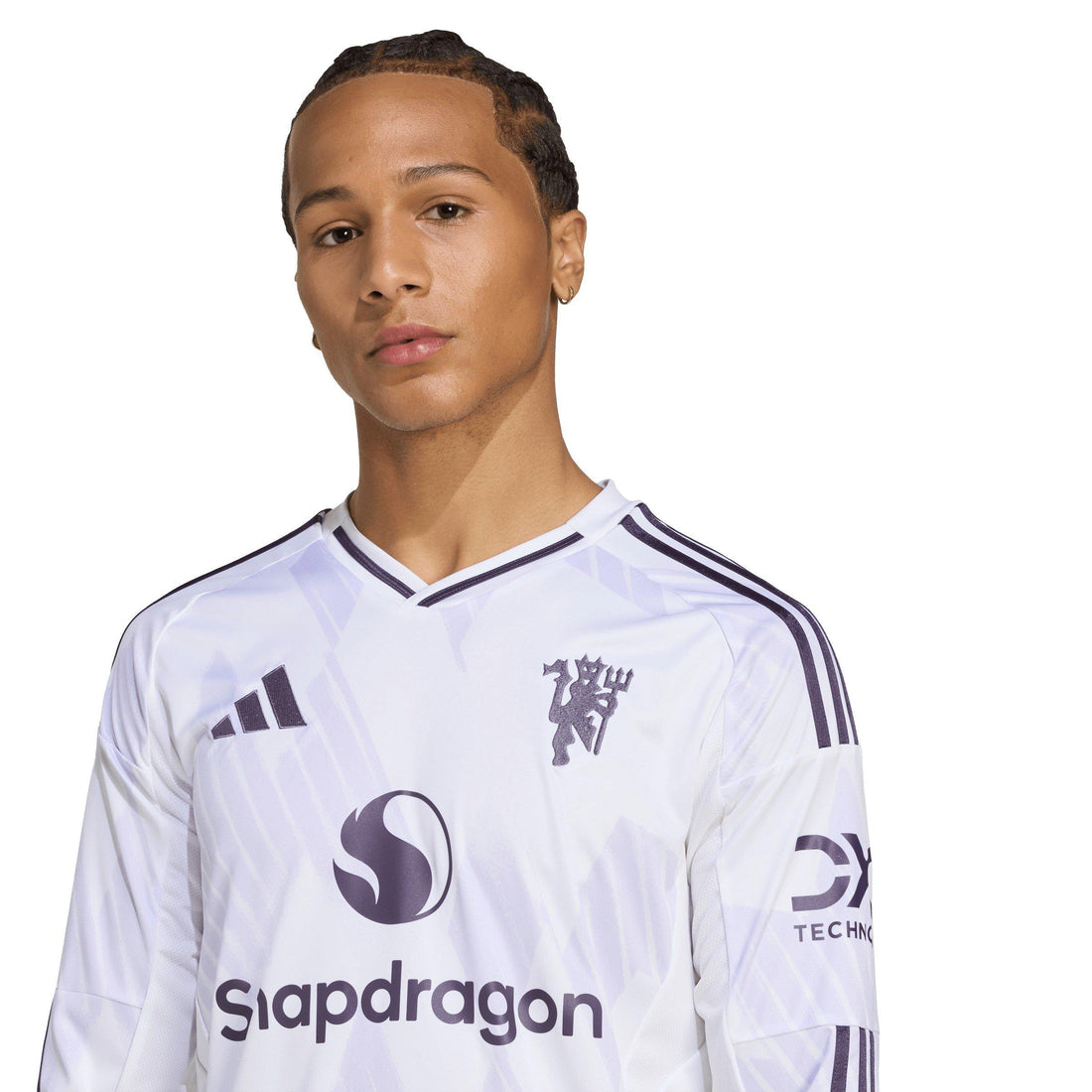 2025/26 Manchester United Long Sleeve Shirt Away