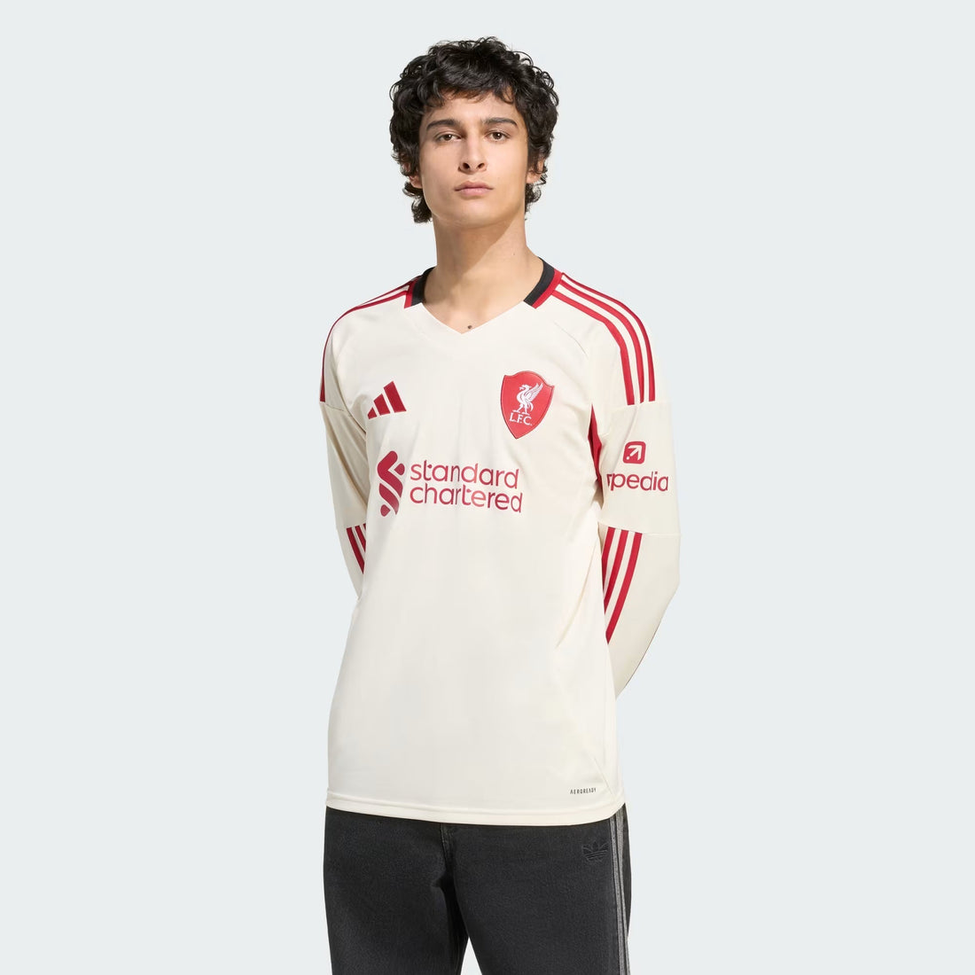 2025/26 Liverpool Long Sleeve Shirt Away