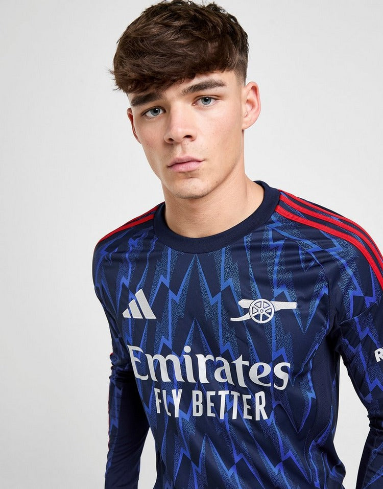 2025/26 Arsenal Long Sleeve Shirt Away