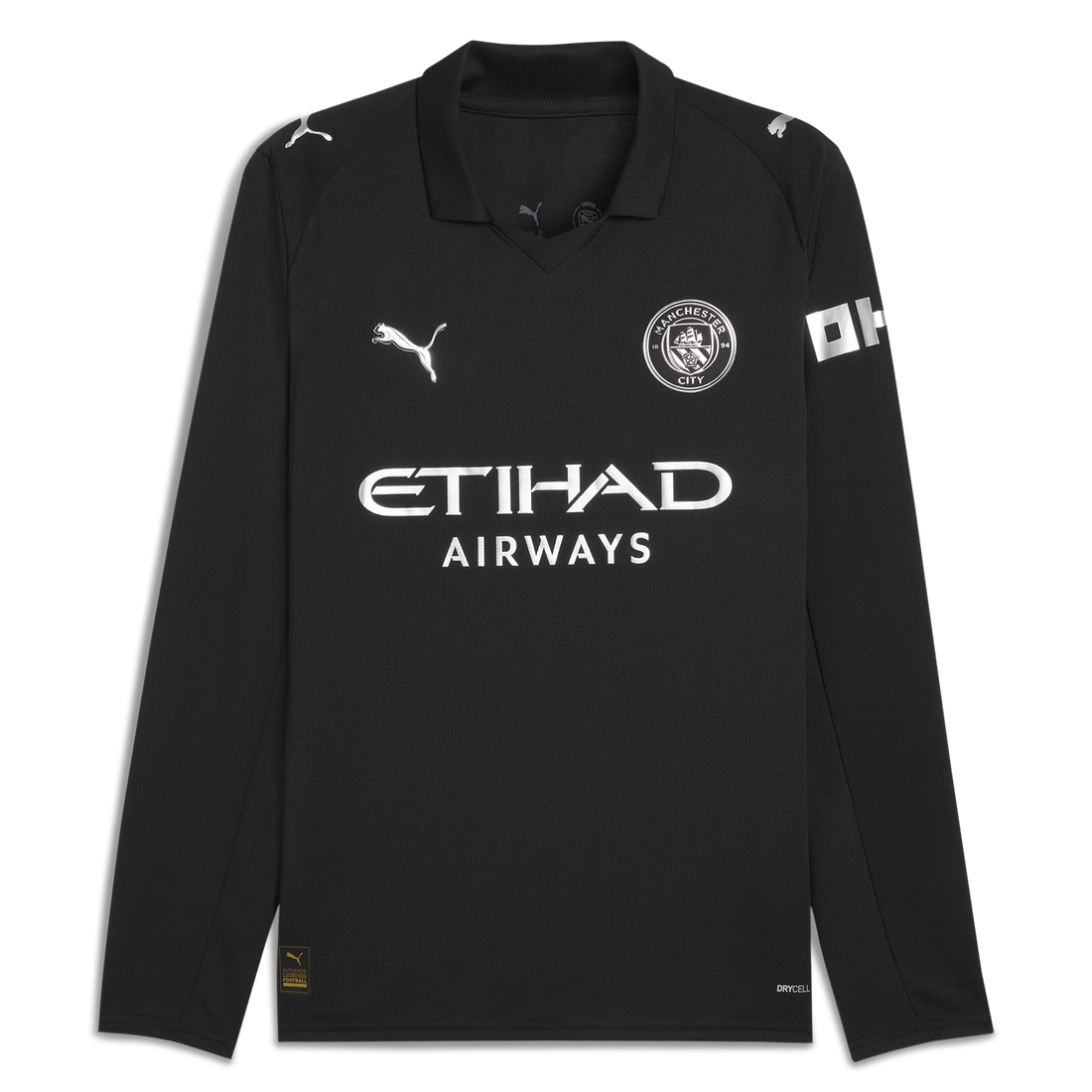 2025/26 Manchester City Long Sleeve Away Shirt