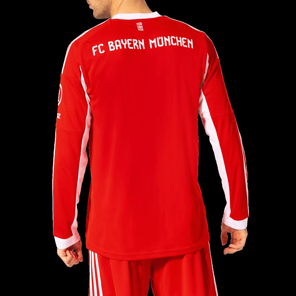 2025/26 Bayern Munich Long Sleeve Home Shirt