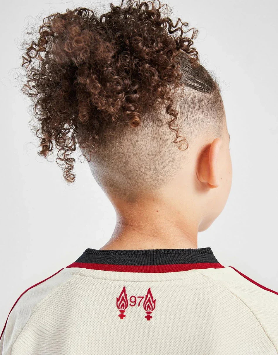 2025-26 Liverpool Kids Football Kit Away