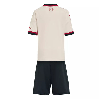 2025-26 Liverpool Kids Football Kit Away