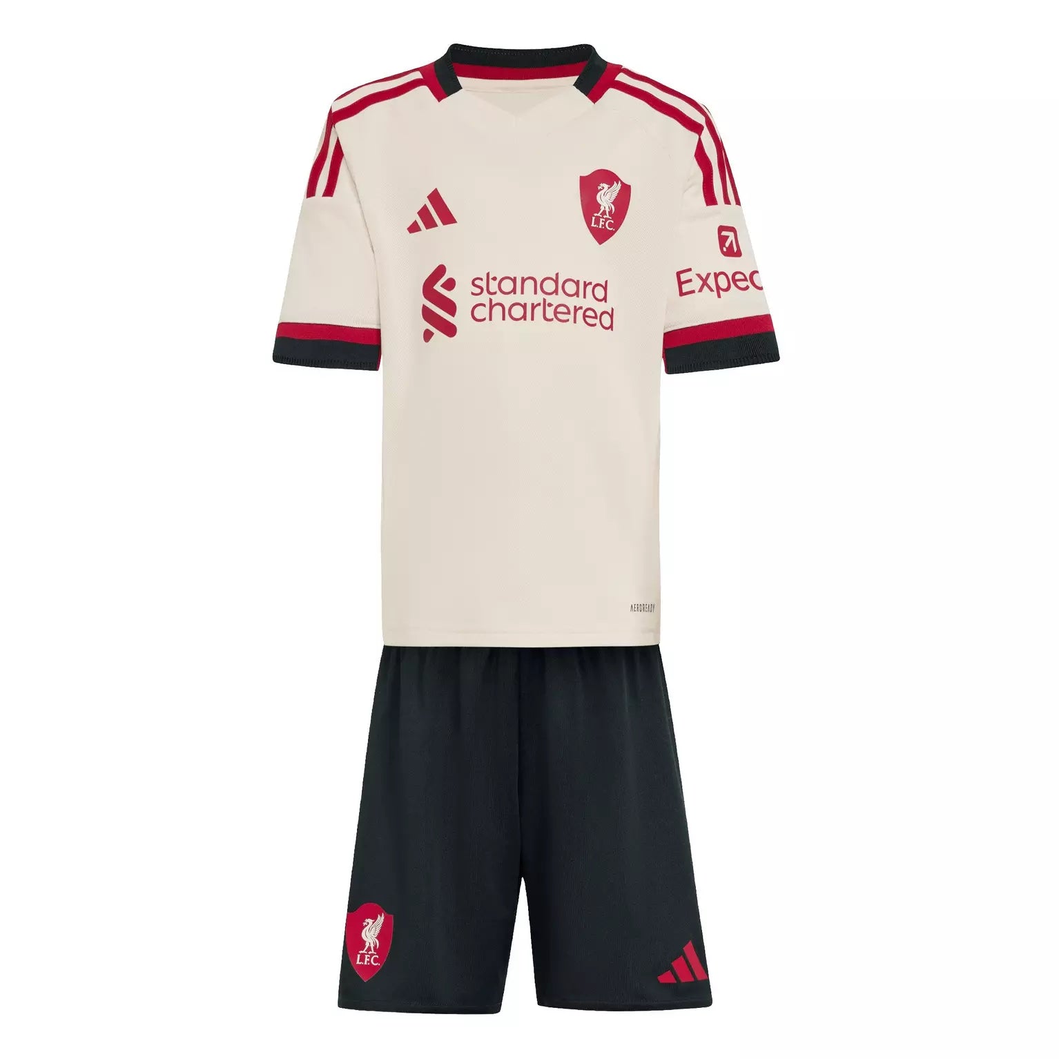 2025-26 Liverpool Kids Football Kit Away