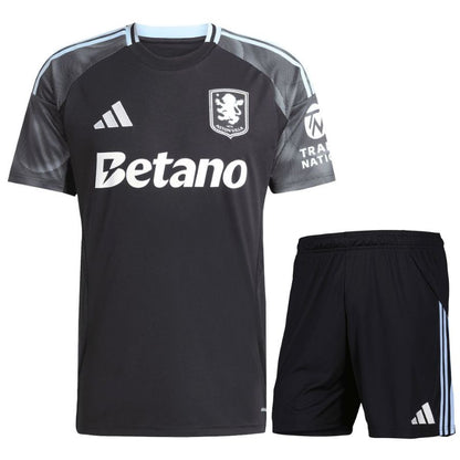 2025-26 Aston Villa Away Kids Kit