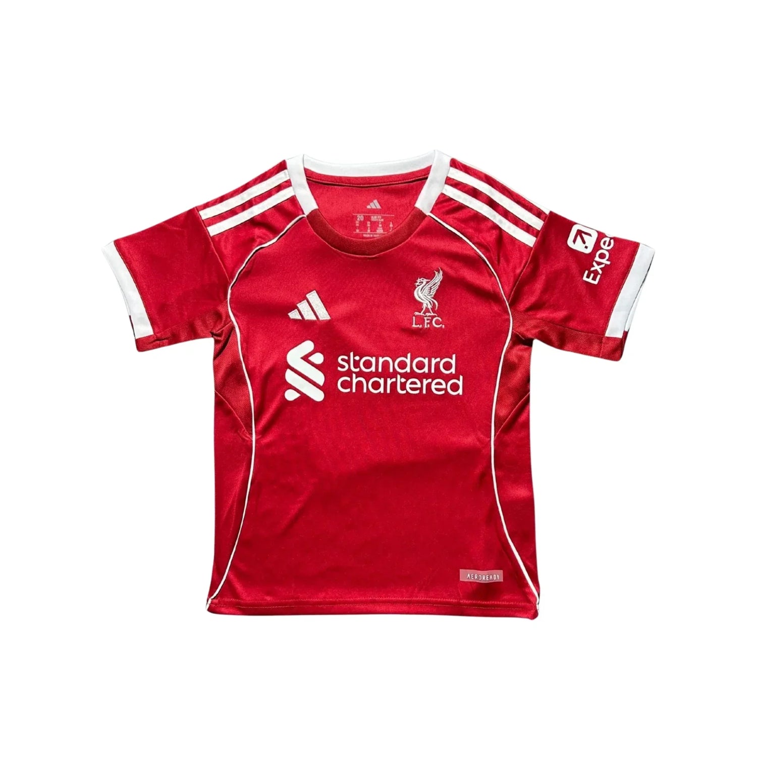 2025-26 Liverpool Home Kids Football Kit