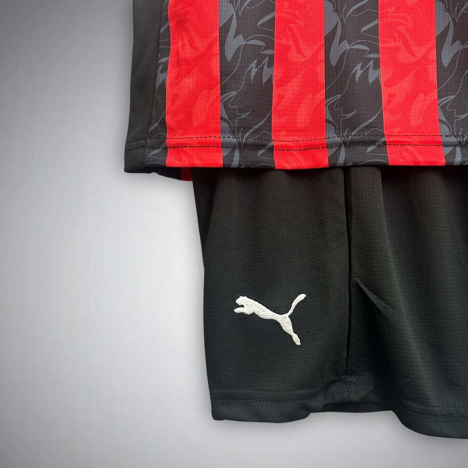 2025-26 AC Milan Kids Football Kit - Home