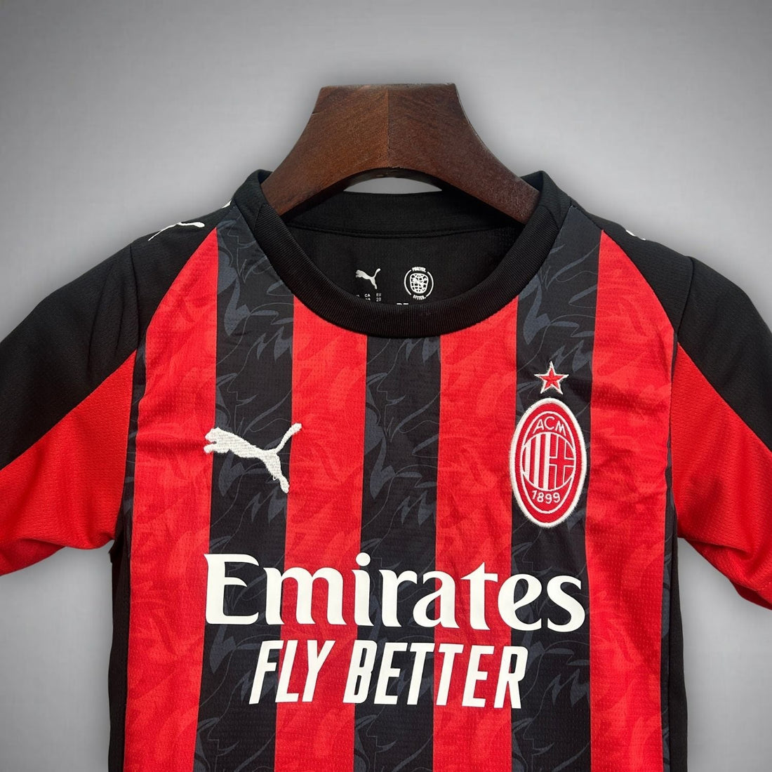 2025-26 AC Milan Kids Football Kit - Home