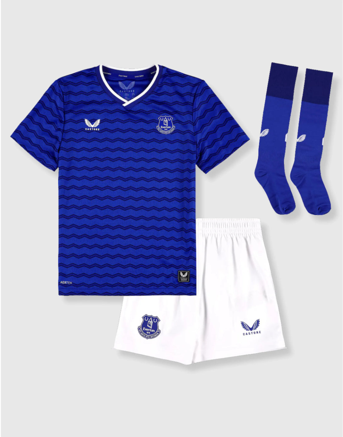 2025-26 Everton Home Kids Kit
