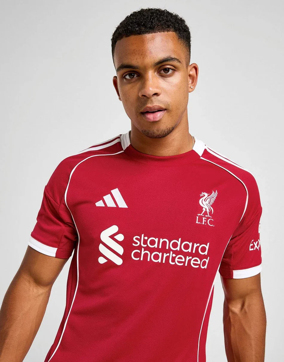 2025-26 Liverpool Shirt Home