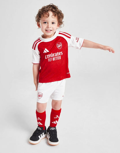 2025/26 Arsenal Kids Football Kit Home