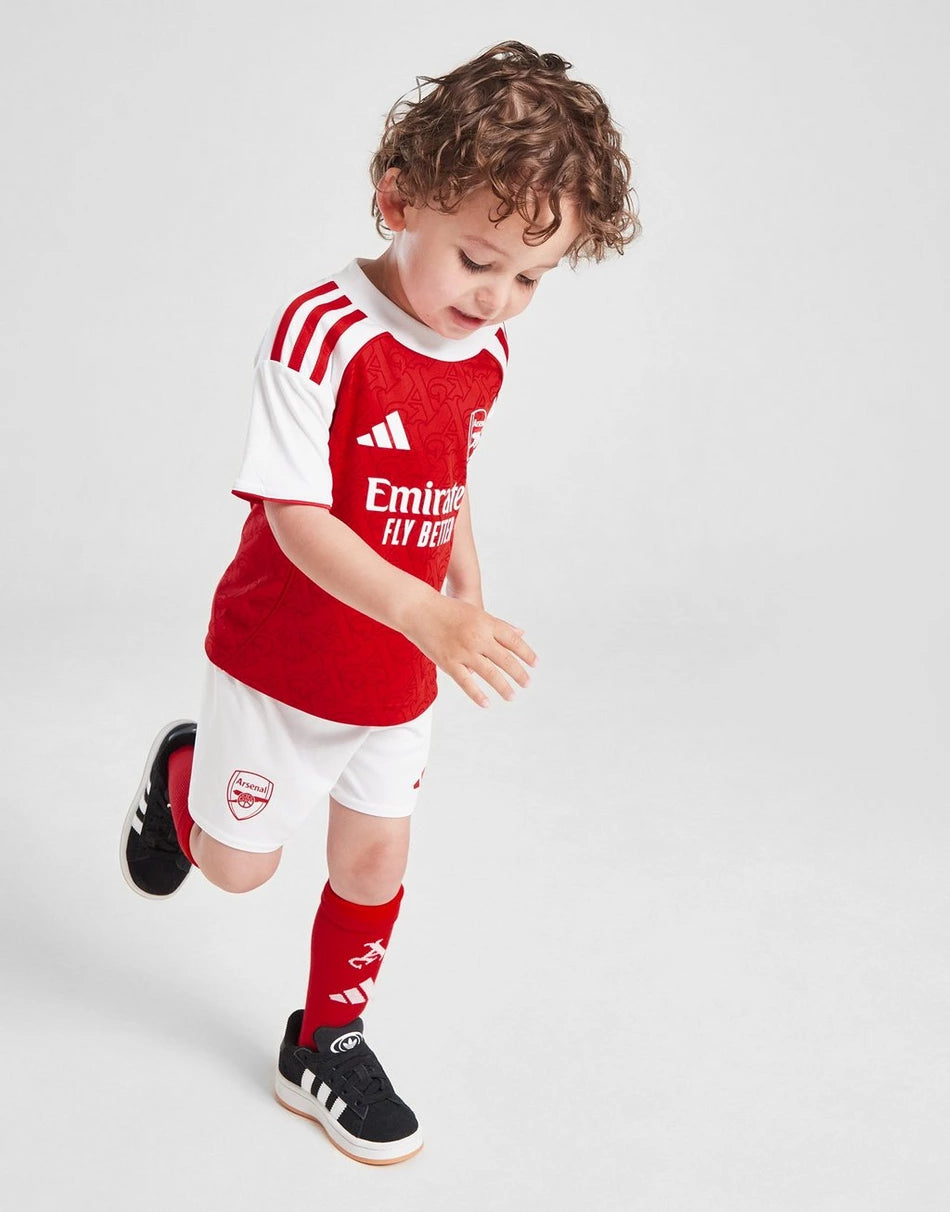 2025/26 Arsenal Kids Football Kit Home