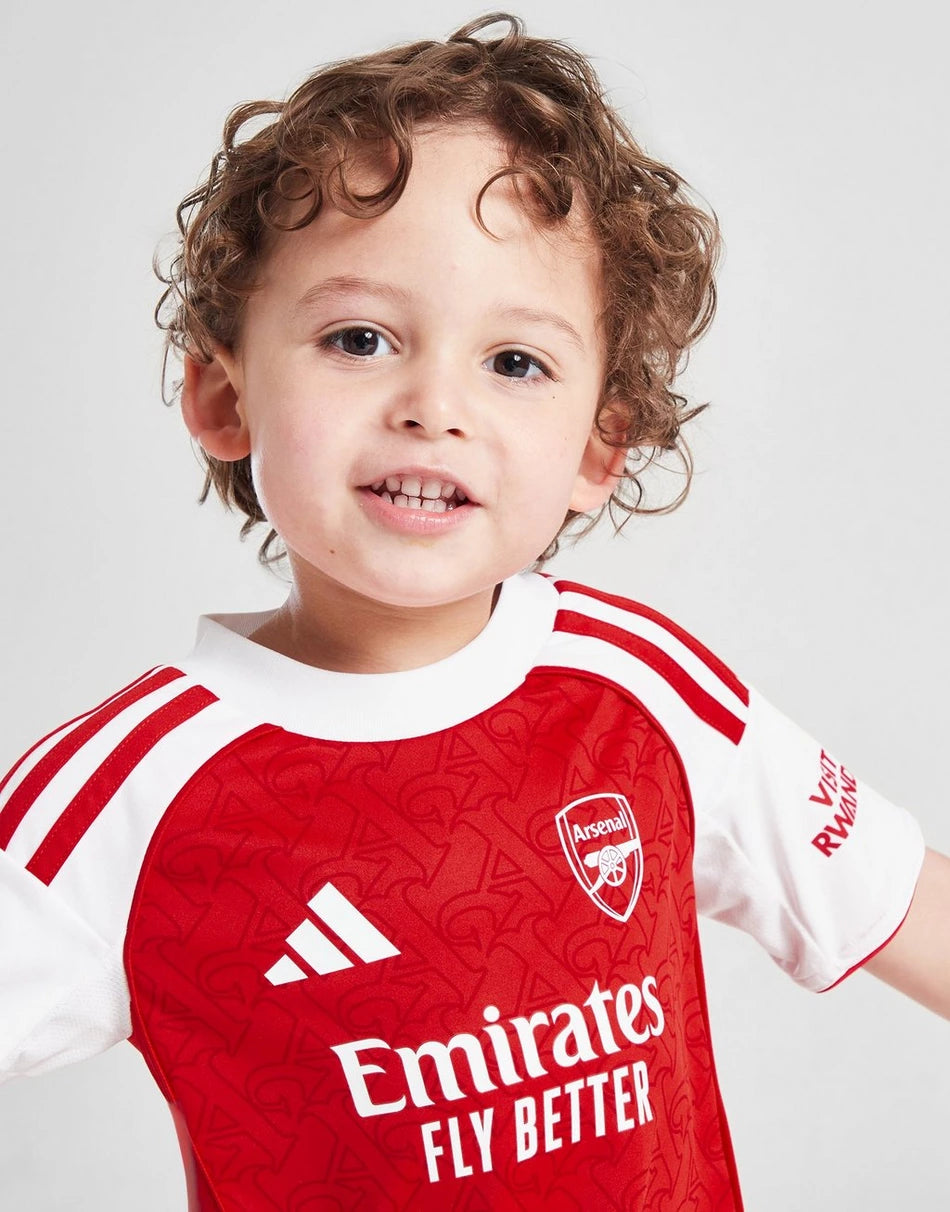 2025/26 Arsenal Kids Football Kit Home