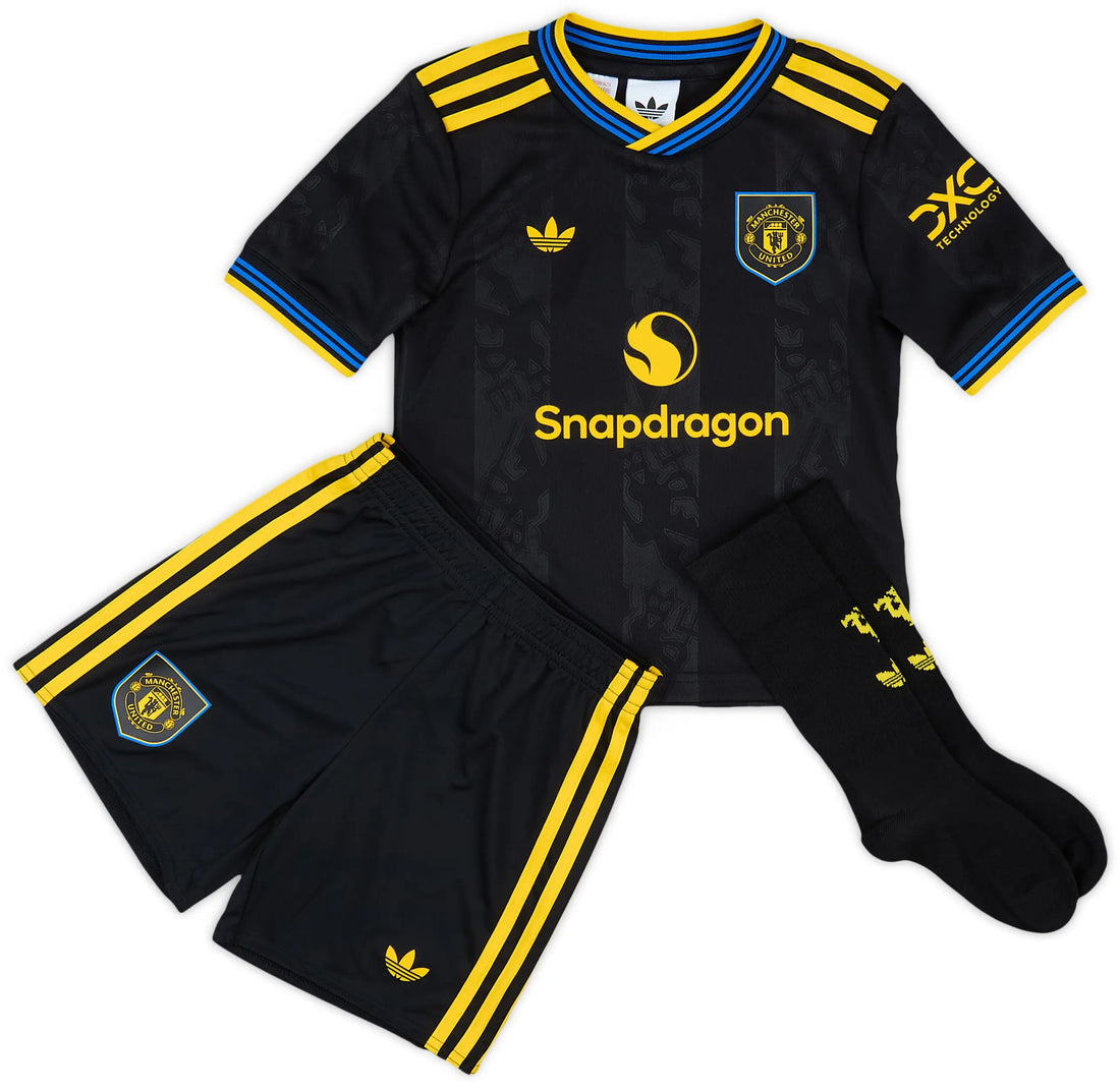 2025-26 Manchester United Third Kids Kit