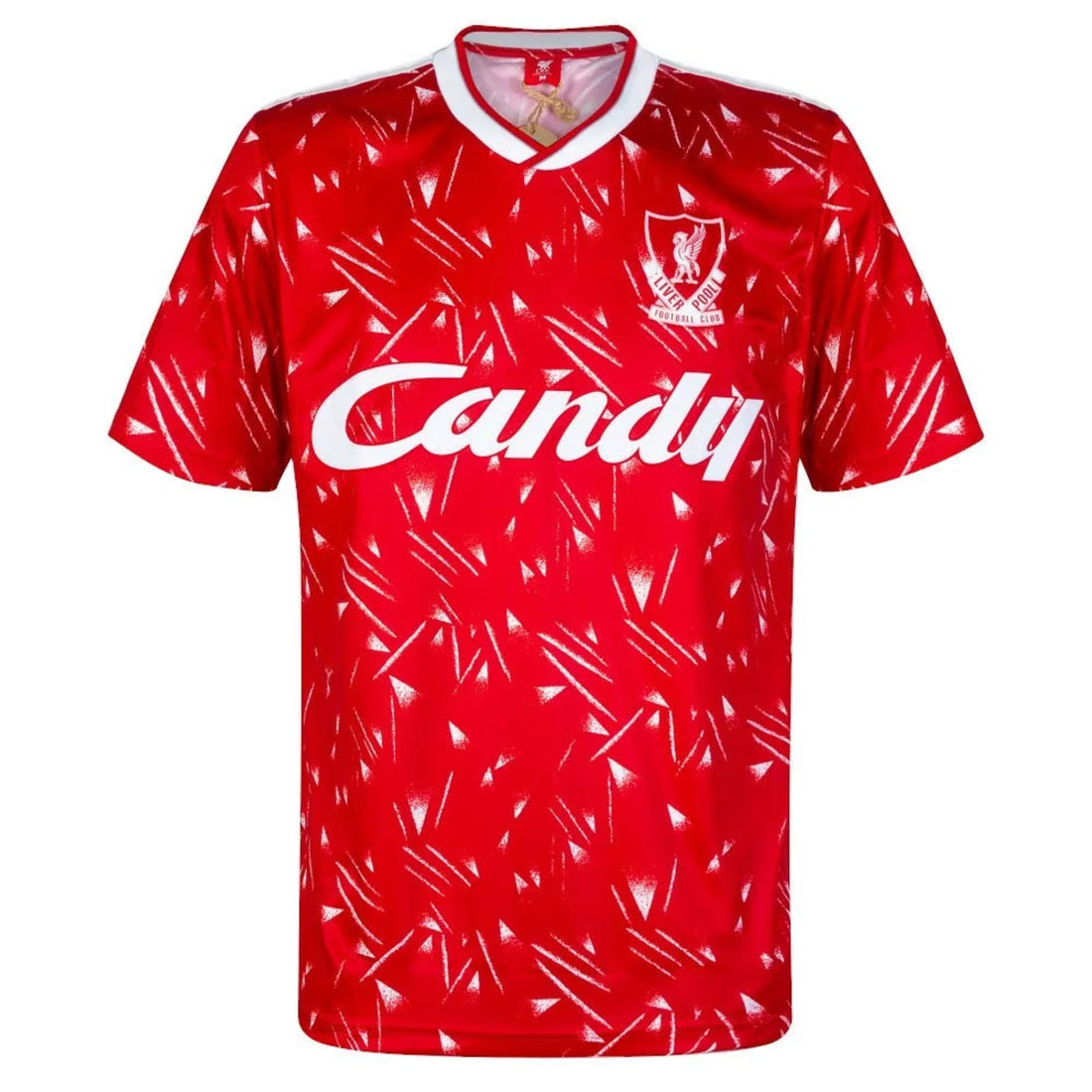 1989 1991 candy liverpool home shirt