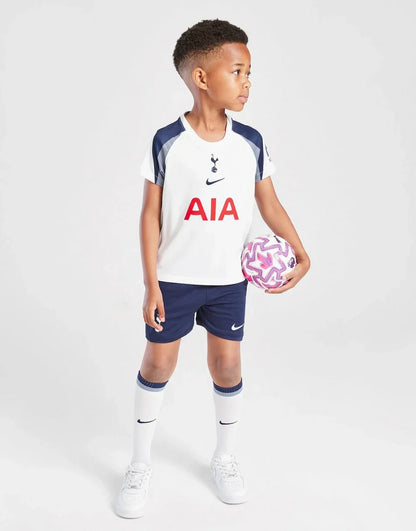 2025-26 Tottenham Kids Football Kit Home