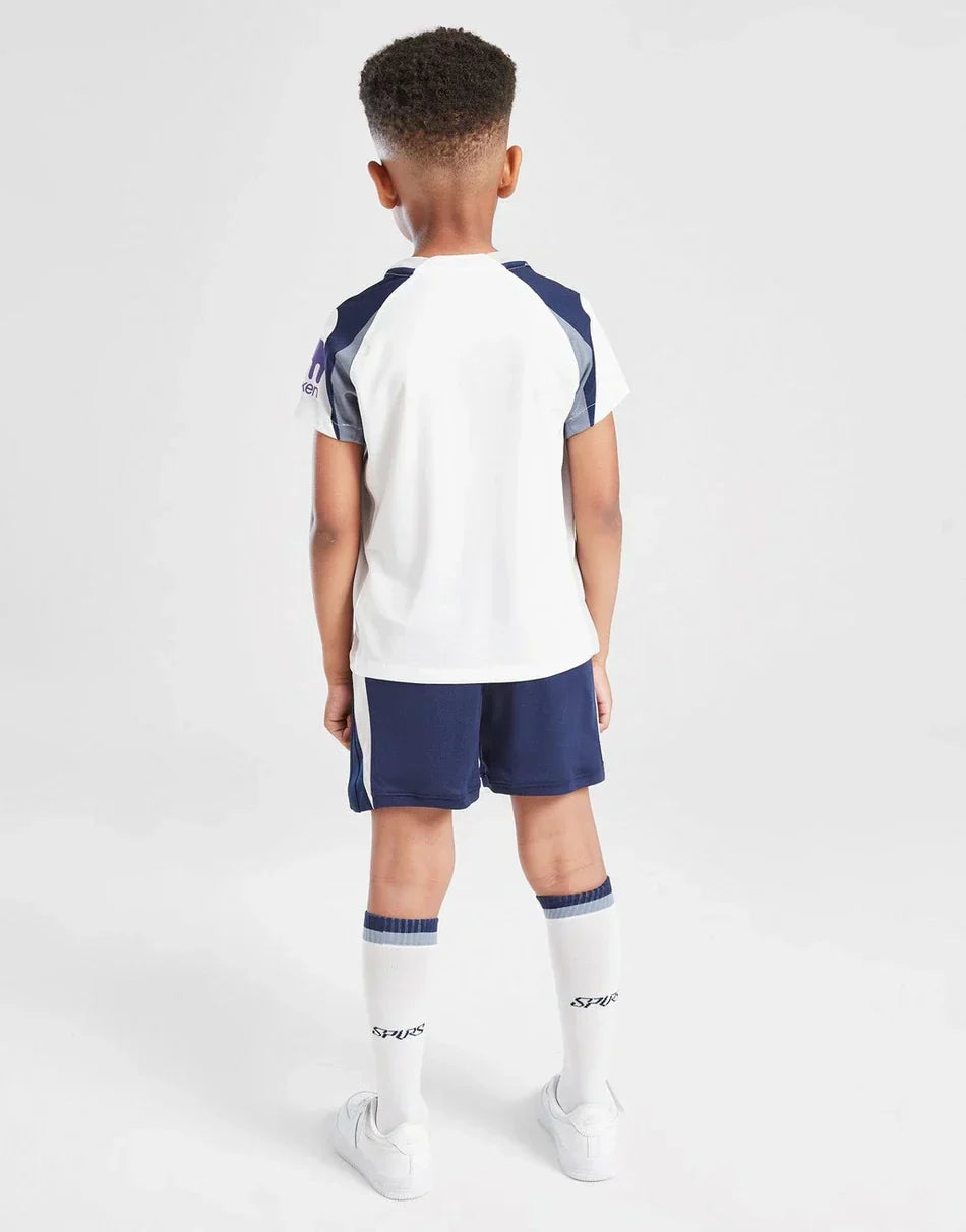 2025-26 Tottenham Kids Football Kit Home