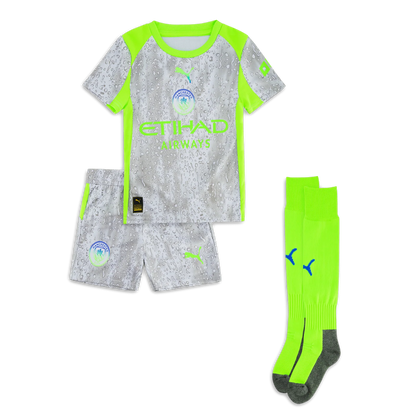 2025-26 Manchester City Third Kids Kit