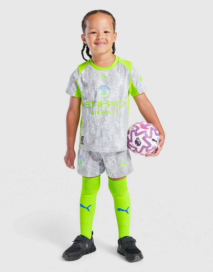 2025-26 Manchester City Third Kids Kit